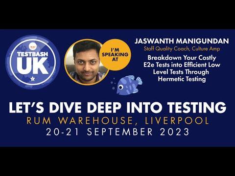 Breaking down E2E tests into low level tests video preview